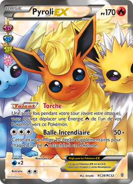 Pyroli-EX RC28/117 — Pokémon Générations (GEN)