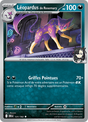 Léopardus de Rosemary 131/244 Pokémon Rivalités Destinées (EV10)