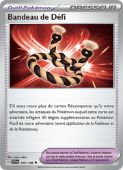 Bandeau de Défi 169/258 Pokémon Écarlate et Violet (EV01)