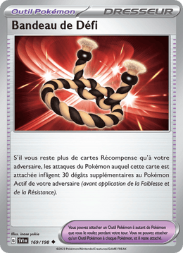 Bandeau de Défi 169/258 Pokémon Écarlate et Violet (EV01)
