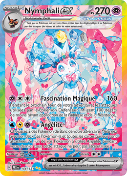 Nymphali-ex 156/180 Pokémon Évolutions Prismatiques (EV8.5)