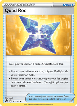 Quad Roc 163/215 Pokémon Tempête Argentée (SIT)
