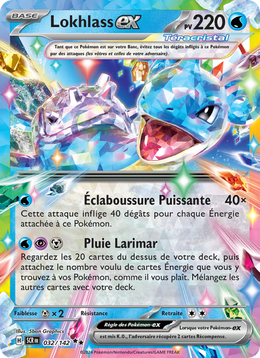 Lokhlass-ex - Lapras ex - Couronne Stellaire 032