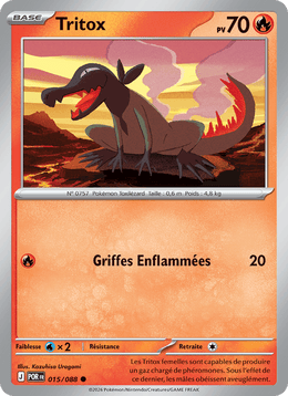 Tritox 015/124 Pokémon Équilibre Parfait (ME03)