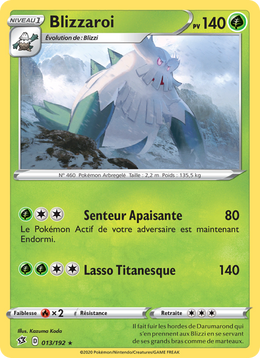 Blizzaroi 13/209 Pokémon Clash des Rebelles