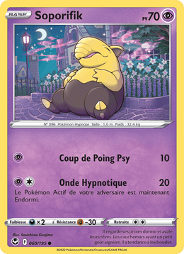 Soporifik 060/215 Pokémon Tempête Argentée (SIT)