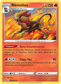 Némélios 029/247 — Pokémon Origine Perdue (LOR)