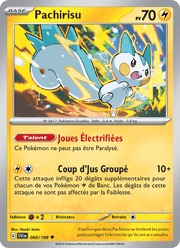 Pachirisu 068/258 Pokémon Écarlate et Violet (EV01)
