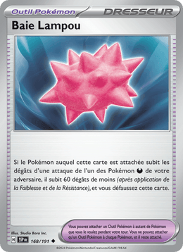 Baie Lampou 168/252 Pokémon Étincelles Déferlantes (EV08)