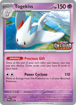 Togekiss 038/PROMO — Pokémon Promo Écarlate et Violet (SVP)