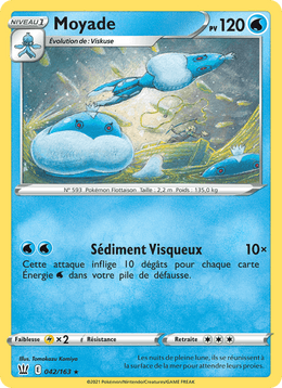 Moyade 42/183 Pokémon Styles de combat (BST)