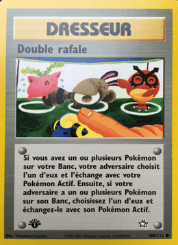 Double rafale 100/111 Pokémon Neo Genesis (N1)