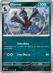Diamat 118/252 Pokémon Étincelles Déferlantes (EV08)