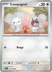 Compagnol 159/258 Pokémon Écarlate et Violet (EV01)