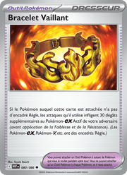 Bracelet Vaillant 080/173 Pokémon Flamme Blanche (WHT)