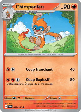 Chimpenfeu 032/226 Pokémon Mascarade Crépusculaire (EV06)