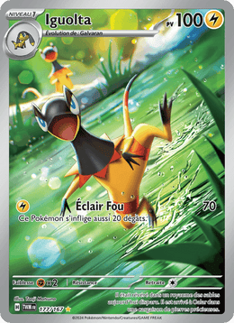 Iguolta 177/226 Pokémon Mascarade Crépusculaire (EV06)