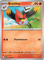 Braisillon 013/124 Pokémon Équilibre Parfait (ME03)