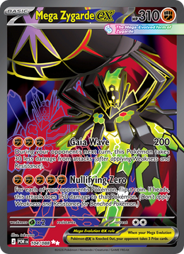 Méga-Zygarde-ex 104/88 — Pokémon Équilibre Parfait (ME03)