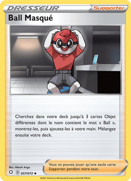 Ball Masqué 57/73 Pokémon Destinées Radieuses (SHF)
