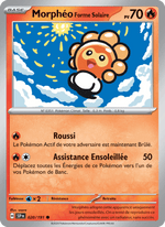 Morphéo Forme Solaire 020/252 Pokémon Étincelles Déferlantes (EV08)
