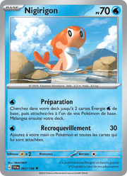 Nigirigon 062/258 Pokémon Écarlate et Violet (EV01)