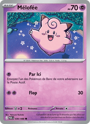 Mélofée 030/124 Pokémon Équilibre Parfait (ME03)