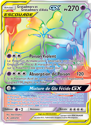 Grotadmorv et Grotadmorv d’Alola GX 220/234 — Pokémon Alliance Infaillible (UNB)