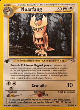 Noarfang 42/111 Pokémon Neo Genesis (N1)