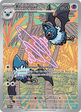 Rhinolove 120/86 — Pokémon Flamme Blanche (WHT)