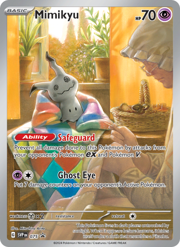 Mimiqui 075/PROMO — Pokémon Promo Écarlate et Violet (SVP)
