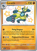 Lucario - Lucario - Destinées de Paldea 174