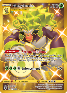 Gorythmic 197/201 Pokémon Ténèbres Embrasées
