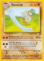 Marowak 52/130 Pokémon Base Set 2 (B2)
