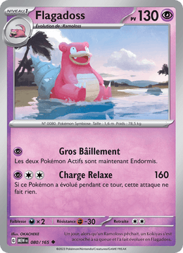 Flagadoss 080/207 Pokémon 151 (MEW)