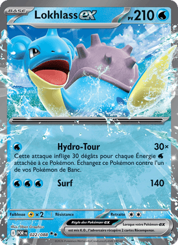 Lokhlass-ex 022/124 Pokémon Équilibre Parfait (ME03)