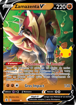 Zamazenta V 18/50 Pokémon Célébrations