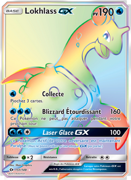 Lokhlass GX 151/163 — Pokémon Soleil et Lune (SUM)