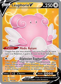 Leuphorie V 182/233 — Pokémon Règne de Glace (CRE)