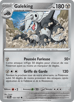 Galeking 122/226 Pokémon Mascarade Crépusculaire (EV06)