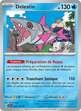 Délestin 045/175 Pokémon Couronne Stellaire (EV07)