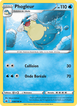 Phogleur 38/233 Pokémon Règne de Glace (CRE)