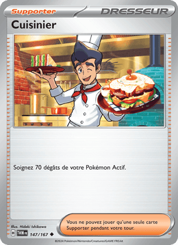 Cuisinier 147/226 Pokémon Mascarade Crépusculaire (EV06)