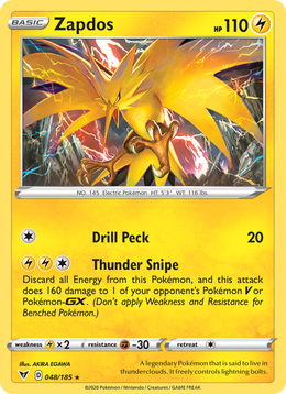 Électhor 48/203 Pokémon Voltage Éclatant