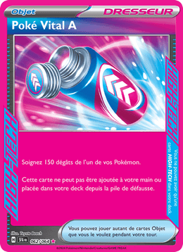 Poké Vital A 062/99 Pokémon Fable Nébuleuse (EV6.5)