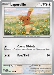 Laporeille 083/130 Pokémon Flammes Fantasmagoriques (ME02)