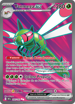 Yanmega-ex - Yanmega ex - Rivalités Destinées 206
