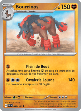 Bourrinos 092/218 Pokémon Forces Temporelles (EV05)