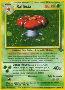 Raflésia 15/64 Pokémon Jungle (JU)