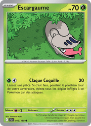 Escargaume 012/190 Pokémon Aventures Ensemble (EV09)
